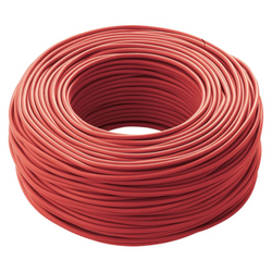 CAVO CORDINA UNIPOLARE CPR FS17 450/750V 1X1,5 MMQ ROSSO