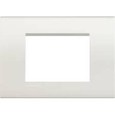 Bticino Living light - placca 3P bianca